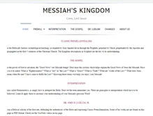Tablet Screenshot of messiahskingdom.com